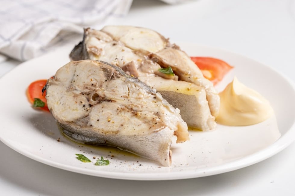Ricciola al vapore ricetta