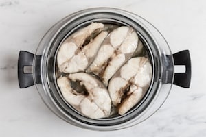 Preparazione Ricciola al vapore - Fase 4