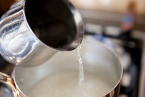 Preparazione Riso giallo con semi di papavero - Fase 3