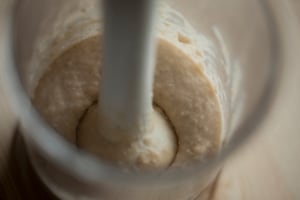 Preparazione Scampi con crema di fagioli cannellini e pinoli - Fase 2