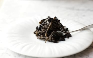 Spaghetti al nero di seppia