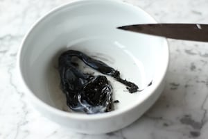 Preparazione Spaghetti al nero di seppia - Fase 1