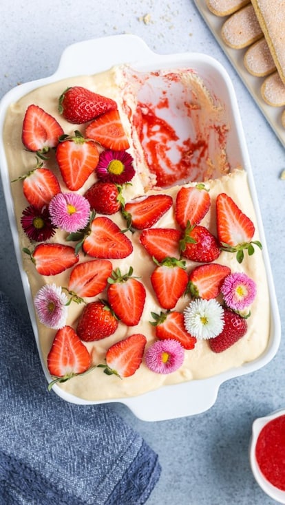 Tiramisù alle fragole