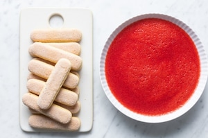 Preparazione Tiramisù alle fragole - Fase 3