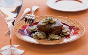 Tournedos in salsa di funghi