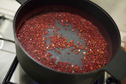 Preparazione Zuppa di patate e fagioli Azuki - Fase 2 Preparazione Zuppa di patate e fagioli Azuki - Fase 2