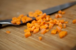 Preparazione Zuppa di patate e fagioli Azuki - Fase 3