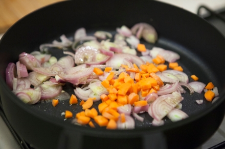 Preparazione Zuppa di patate e fagioli Azuki - Fase 4 Preparazione Zuppa di patate e fagioli Azuki - Fase 4