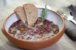 Preparazione Zuppa di patate e fagioli Azuki - Fase 7