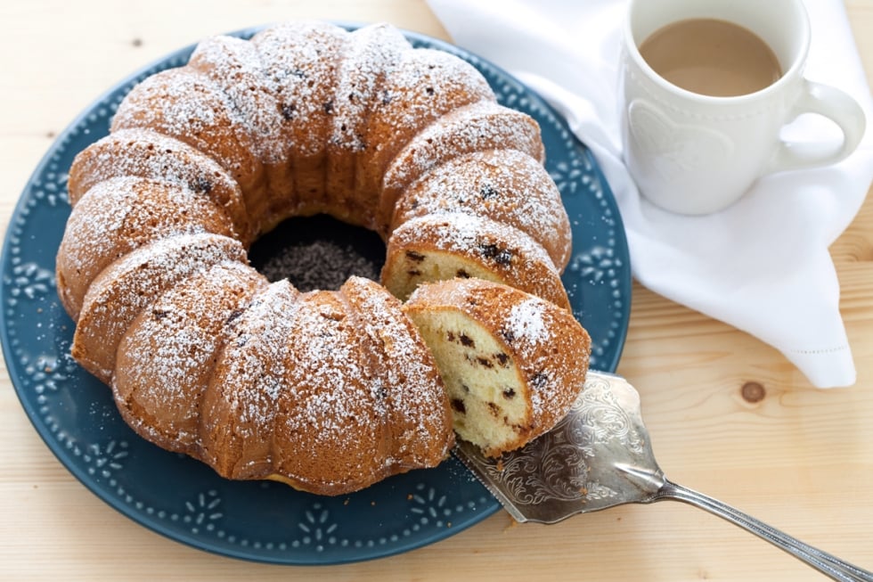 Ciambella al mascarpone e cioccolato ricetta