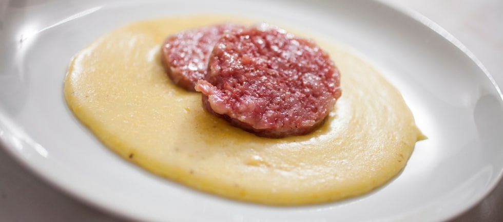 Cotechino con polenta ricetta