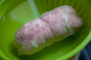 Preparazione Cotechino con polenta - Fase 1