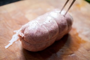 Preparazione Cotechino con polenta - Fase 1