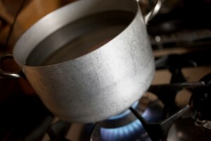 Preparazione Cotechino con polenta - Fase 2