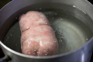 Preparazione Cotechino con polenta - Fase 3