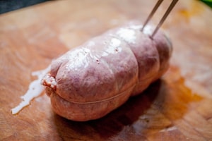Preparazione Cotechino con zabajone al balsamico - Fase 1