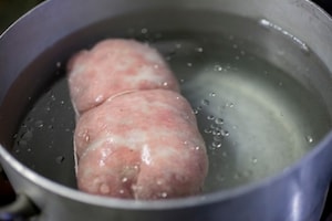 Preparazione Cotechino con zabajone al balsamico - Fase 2