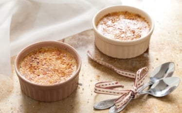 Crème brûlée al latte condensato e vaniglia