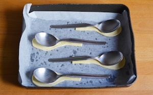 Preparazione Cucchiai di sfoglia con mousse di ricotta - Fase 2