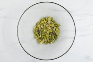 Preparazione Garganelli con asparagi e prosciutto crudo - Fase 4