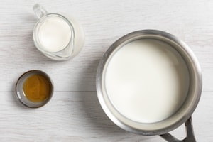 Preparazione Gelato al fiordilatte - Fase 1