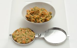 Preparazione Hamburger vegetariano nel panino al sesamo - Fase 2