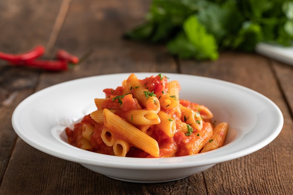 Penne all'arrabbiata ricetta