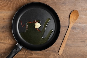 Preparazione Penne all'arrabbiata - Fase 1