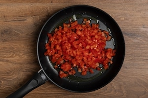 Preparazione Penne all'arrabbiata - Fase 2