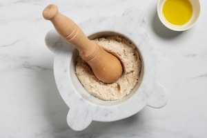 Preparazione Pesto di noci - Fase 4