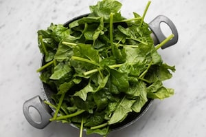 Preparazione Pesto di spinaci - Fase 1