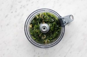Preparazione Pesto di spinaci - Fase 2