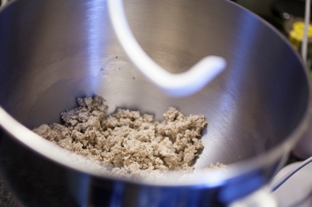 Preparazione Piadina di grano saraceno - Fase 3 Preparazione Piadina di grano saraceno - Fase 3