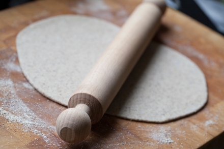 Preparazione Piadina di grano saraceno - Fase 6 Preparazione Piadina di grano saraceno - Fase 6