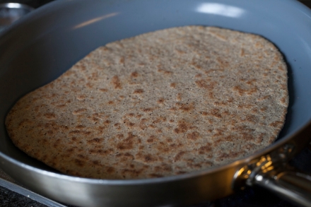 Preparazione Piadina di grano saraceno - Fase 7 Preparazione Piadina di grano saraceno - Fase 7