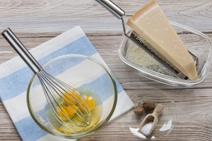 Preparazione Polpettone alla ligure di patate e fagiolini - Fase 2
