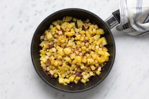 Preparazione Quiche alle patate - Fase 1