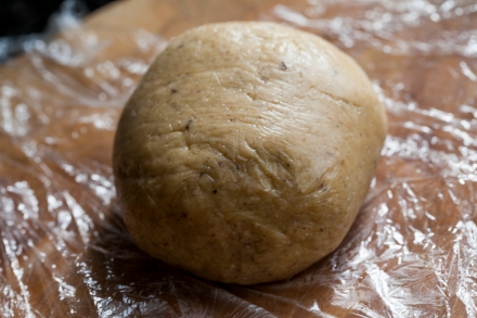Preparazione Ravioli di grano saraceno con melanzane e burro alla menta - Fase 2 Preparazione Ravioli di grano saraceno con melanzane e burro alla menta - Fase 2