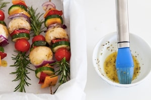 Preparazione Spiedini di verdure - Fase 5