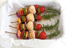 Preparazione Spiedini di verdure - Fase 5