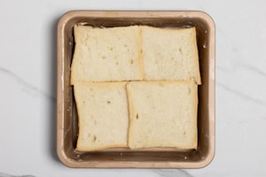 Preparazione Torta toast di uova e formaggio - Fase 2