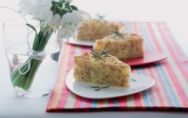 Tortino di farro e riso