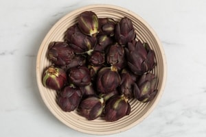 Preparazione Carciofini sott'olio - Fase 1