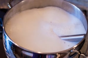 Preparazione Dulce de leche - Fase 2