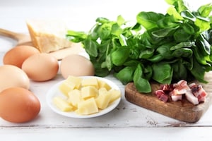 Preparazione Frittata al forno - Fase 1