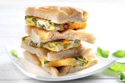 Preparazione Frittata al forno - Fase 2 Preparazione Frittata al forno - Fase 2