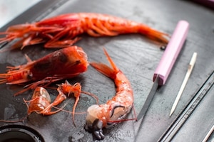 Preparazione Insalata esotica ai gamberi - Fase 1