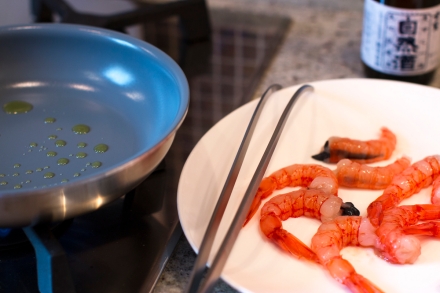 Preparazione Insalata esotica ai gamberi - Fase 4 Preparazione Insalata esotica ai gamberi - Fase 4