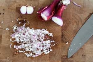 Preparazione Pennette alla vodka - Fase 1