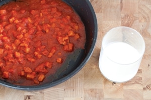 Preparazione Pennette alla vodka - Fase 3